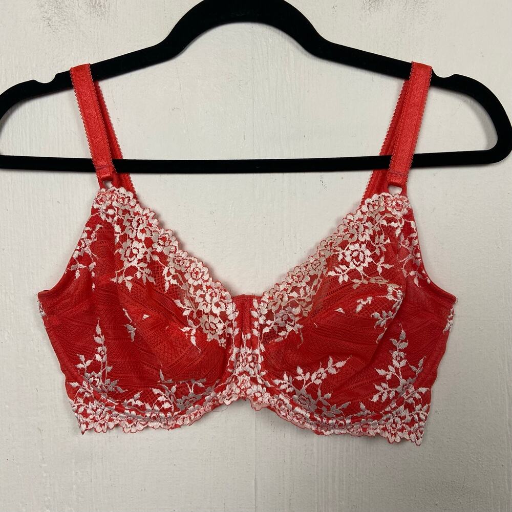 Wacoal Embrace Lace Women's Full Coverage Unlined Underwire Bra 36DDD 65191